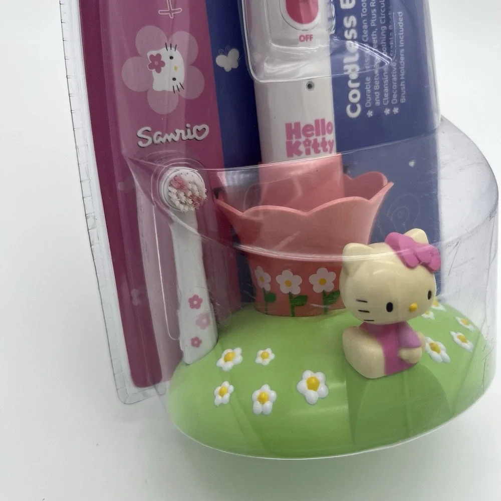 Hello Kitty Rechargeable Electric tooth brush Sanrio Vintage 2004 SEALED RARE